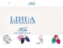 Tablet Screenshot of linda-schuhsalon.com